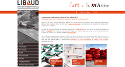 Desktop Screenshot of groupe-libaud.fr
